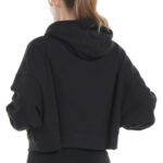 WOMENS OVERSIZED CROPPED HOODIE