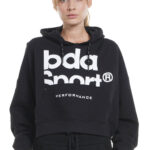 WOMENS OVERSIZED CROPPED HOODIE