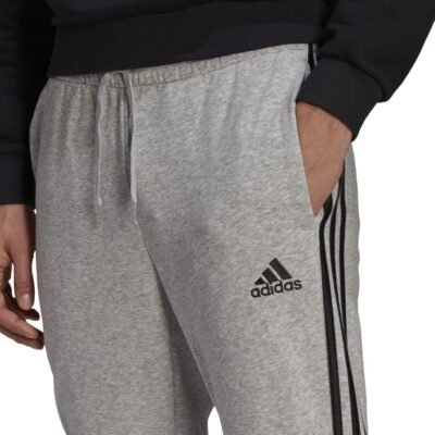 3STRIPES FLEECE TAPERED CUFF PANTS