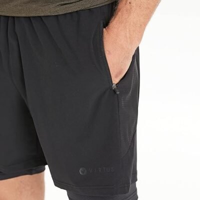 DYLAN M 2-IN-1 STRETCH SHORTS - Image 5