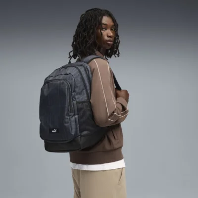 ACADEMY AOP BACKPACK Τσάντα Μαύρη - Image 6