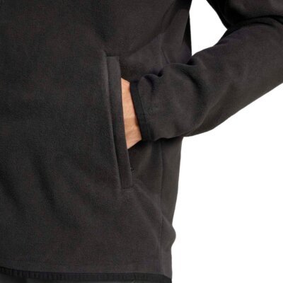 MT ESS FZ FL Ανδρική Ζακέτα Μαύρη - Image 6