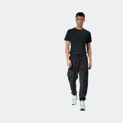 Cargo Παντελόνι Φόρμας με Λάστιχο Black - Image 3