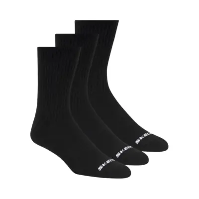 3pk Unisex Non Terry Crew