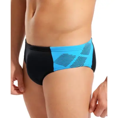 M PRINTED SPLICE SWIM BRIEFS - Image 3