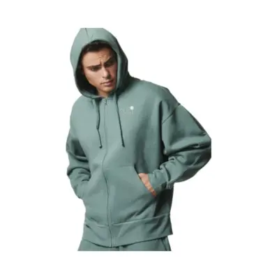 MEN'S FLEECE ZIP-UP HOODIE