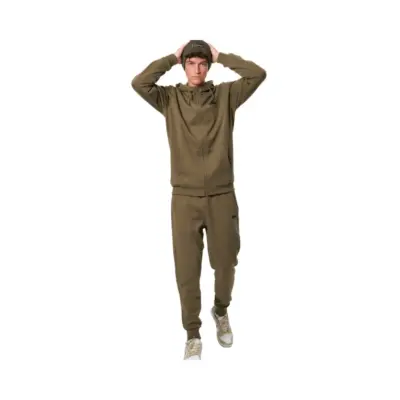 MEN'S FLEECE FULL-ZIP HOODIE - Image 3