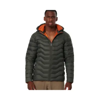 MEN'S LIGHTWEIGHT QULTED JACKET WITH HOOD - Image 1